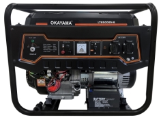 Бензиновий генератор OKAYAMA LT6500EN-6 5 Kw Key Start with battery