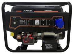 Бензиновий генератор OKAYAMA LT9000EN-6 7 Kw Key Start with battery