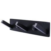 Планка с крючками TOPAZ TKB 9385-3-BL черная 9694900304195847