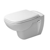 Унітаз підвісний з кришкою Duravit D-Code Compact 355х545 мм 22110900002