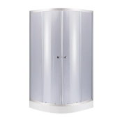 Душова кабіна Lidz Latwa 90x90 LLSC9090SATLOWGR2SET