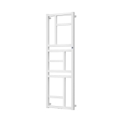Рушникосушка електрична Instal-Projekt Mondrian 500х1140 мм, білий глянцевий 300 Вт Mon-50/110D50 C35