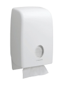 Диспенсер Kimberly-Clark Aquarius для листових рушників, білий (KCP6945)
