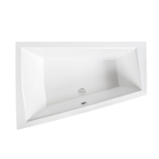 Ванна акриловая Besco Intima Duo 180x125L