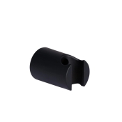 Тримач для ручного душу округлий Qtap Spojeni Black Matt (QT829910842854OB)