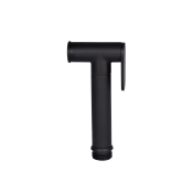 Лійка для гігієнічного душу округла Qtap Rucni Black Matt (QT889910842855OB)