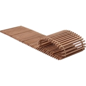Решітка для конвектора дерево Konveka 1800x320 мм дуб GR180-32OAK