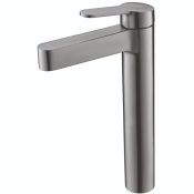 Змішувач для умивальника Koer KI-11016-02 високий, нерж (KR4790)