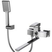 Смеситель для ванны с длинным изливом Koer KB-42007-01 хром (KR3456)