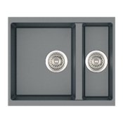 Кухонна мийка Fabiano Quadro 56x46x15 Titanium 8221.301.0649