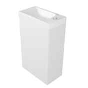 Тумба Fancy Marble Java 400 з умивальником Ida, ШН 400 + 1704101