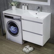 Тумба Fancy Marble Jamaica R з умивальником Amelia 1250, Jamaica R (Jamaica + Amelia 1250)