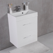 Тумба Fancy Marble Crete 55 з умивальником UM-550, ШН-22М + 1005101