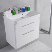 Тумба Fancy Marble Devon 80 з умивальником Carla 800C, Devon 80 (ШН-Carla 800 + 3508101)