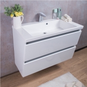 Тумба Fancy Marble Cyprus 80 з умивальником Peggy 850C, ШН-Peggy 850C + 3608101