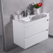 Тумба Fancy Marble Borneo 900 з умивальником Amelia 900, Borneo 900 + 0709101