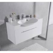 Тумба Fancy Marble Sumatra 800 з умивальником Carme 800, SUM1-800N + 3408101