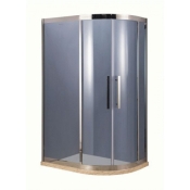 Душова кабіна AquaStream Premium S-Line 120 сіра лівостороння 18575