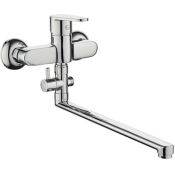 Смеситель для ванны и душа Cersanit CARI LONG SPOUT S951-241