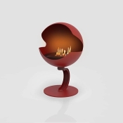 Напольный дизайнерский экокамин Gloss Fire Sfera-m1