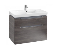 Тумба без умывальника Villeroy & Boch Subway 2.0 787x449x590 мм, oak grafit (A91410FQ)