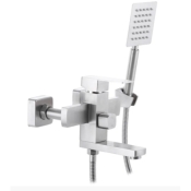 Смеситель для ванны из нерж. стали Zerix KUB-009 Euro ZX3165