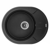 Мийка кухонна Granado Marbella Black shine (620*500mm.)