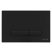 Клавиша смыва IMPRESE PANI Black Soft Touch  (OLIpure), черный мат i9040ВOLIpure