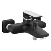 Смеситель для ванны Ferro Algeo Square Black BAQ1BLC