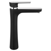 Смеситель для умывальника Ferro Algeo Square Black BAQ2LBLC