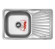 Мойка кухонная ZERIX Z7848-08-180E (satin) (ZX1604)