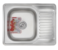 Мойка кухонная ZERIX Z6350-06-160D (decor) (ZM0562)