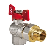 Кран с американкой 1" (KOER KR.228) угловой (20 шт/ящ) (KR0149)