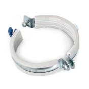 Хомут трубний оцинкований KOER KCB.10.G 3/4" (26-30) сірий (KR2785)
