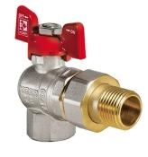 Кран с американкой 3/4" (KOER KR.228) угловой (KR0018)