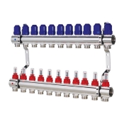 Коллекторный блок с расходомерами KOER KR.1110-11 1?x11 WAYS (KR2648)