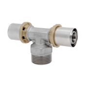 Тройник пресс Icma 20х3/4"х20 НР №407