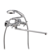 Смеситель для ванны HAIBA ZEUS 140 EURO RUBBER HB0419