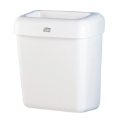 Корзина для мусора TORK, 20 л, настенное крепление, белая (TORK226100)