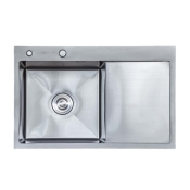 Кухонна мийка Insana Sider L 7850, 78*50*23 satin (А0056975)