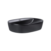 Раковина-чаша Qtap Scorpio 500х385х120 Matt black (QT146533MB)