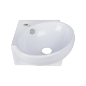 Раковина Qtap Leo 390x365x130 White (QT11115010WN)