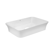 Раковина Qtap Virgo N 550x380x125 мм без донного клапана (QT18116308W)