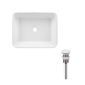 Раковина Qtap Tern 480х370х135 White з донним клапаном PU02 (QT17112074WN47301)