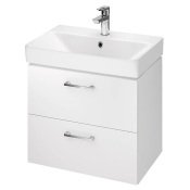 Тумба з раковиною Cersanit Lara Mille Slim 50 біла (S801-356)