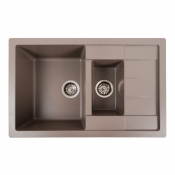 Гранитная мойка для кухни Platinum 7850W Toskana матовая Дюна (PLA000040859)