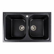 Гранитная мойка для кухни Platinum 7950 Equatoria матовый Карбон (PLA000040867)