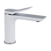 Смеситель для раковины Qtap Presto Chrome/White (QTPRE270CRW45576)