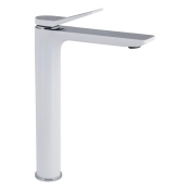 Смеситель для раковины Qtap Presto высокий Chrome/White (QTPRE269CRW45577)