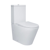 Унітаз підлоговий Qtap Swan Ultra Quiet із сидінням Soft-close 640x360x835 White (QT16222182TW)